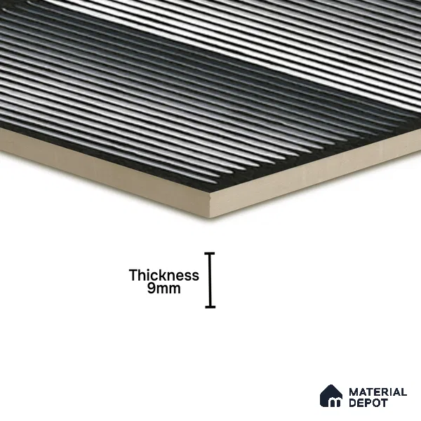Highlighter Tiles  Tile TL 07240 D Carvino 8004 GLM (Silver) 1 ft x 1 ft Ceramic Matte Finish - 9 mm  | 2 mm Spacer is Mandatory (Sample)